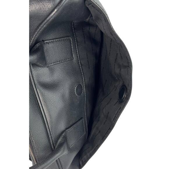 Michael Kors Compact Black Leather Briefcase Bag with Strap - Picture 8 of 8